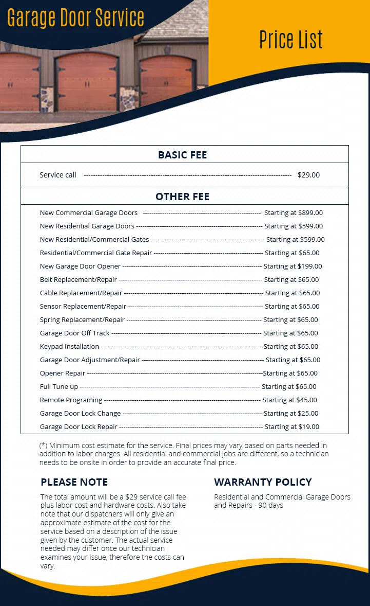 Oak Lawn Global Garage Door Service Oak Lawn, IL 708-972-0929